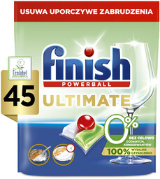 FINISH Kapsułki Do Zmywarki Ultimate 0% EKOLOGICZNE EKO