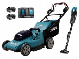 Makita DLM481CT2 Kosiarka Samobieżna 48cm 2x5.0Ah Odkurzacz