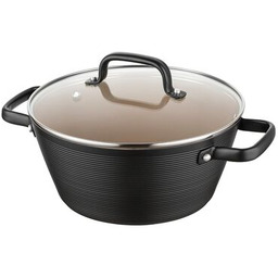 Garnek aluminiowy Carina z pokrywką 24 cm 3,3