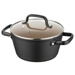 Garnek aluminiowy Carina z pokrywką 20 cm 2,2