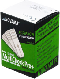 NOVAMA MULTICHECK PRO+ Paski kwas moczowy 25 sztuk,