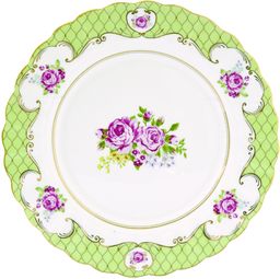 PORCELANOWY TALERZ DESEROWY - Heritage GREEN (1516 HEGR)