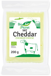 Bio Planet Ser cheddar 200 g kostka (EKO)