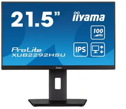 Monitor 21.5 cala XUB2292HSU-B6 IPS,100Hz,FreeSync,PIVOT,0.4ms,HDMI, DP,4xUSB(3.2),2x2W,HAS(150mm)