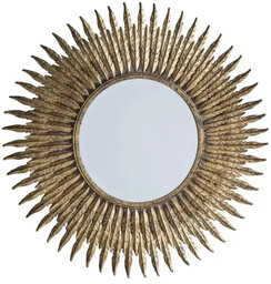 Gallery Metalowe lustro pióra Quill 5055999238014 do sypialni