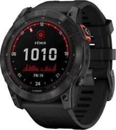 Smartwatch GARMIN Fenix 7X Solar Czarny z czarnym