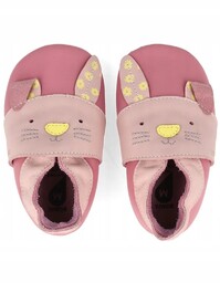 Skórzane Kapcie Bobux Soft Sole Hopsy Lotus 4XL