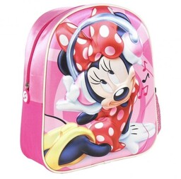 Plecak 3D Myszka Mini plecaczek wypukły Disney Minnie