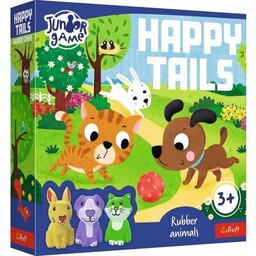 TREFL Gra planszowa Junior Game Happy Tails 2478