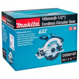 Makita DSS610Z Piła tarczowa 18V 165mm Lxt Pilarka