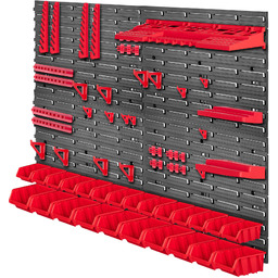 Tablica warsztatowa Lokke 67 elementów 116 x 78