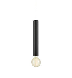 Markslojd Wisząca lampa minimalistyczna Sencillo okrągła czarna