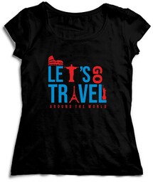 Koszulka Let''s Go Travel Around The World