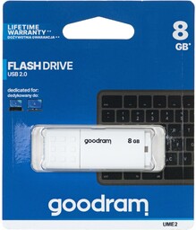 GoodRam Pendrive UME2 UME2-0080W0R11 (8GB; USB 2.0; kolor