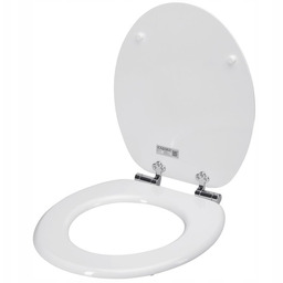 Deska Sedesowa Wc Wolnoopadająca Biała Mdf