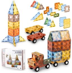Klocki magnetyczne, 100 szt, Ricokids