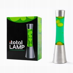 Lampa lawowa magma Lava Lawa lampka XL2346 Srebrna