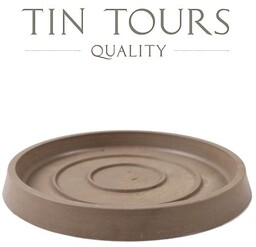 PODSTAWKA POD DONICZKĘ TAUPE 12,5/15x1,5 cm