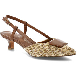 Marco Tozzi Czółenka damskie, niski obcas smukła sylwetka