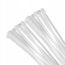 Opaski nylonowe 200x2,5 kpl 100 szt. zaciskowe kablowe