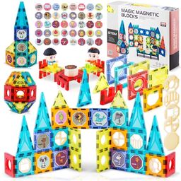 Klocki magnetyczne, wieża, Ricokids