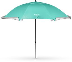 PARASOL/PARAWAN PLAŻOWY 2W1 XXL 240 CM ZIELONY NILS