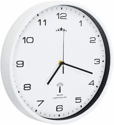 Edinos Biały okrągły zegar wiszący 31 cm Z2-C53