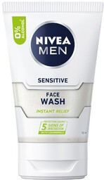 Nivea Men, Sensitive, żel do mycia twarzy, 100