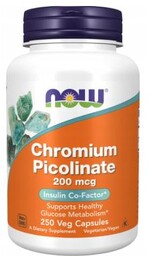 NOW Chromium Picolinate -250 kapsułek