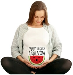 Koszulka ciążowa Przyszła Mama - Przemytniczka Arbuzów