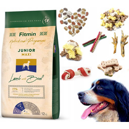 Fitmin Maxi Junior Lamb&Beef 12 kg