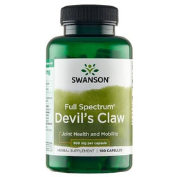 SWANSON, Devil''s Claw 500 mg, Suplement diety, 100
