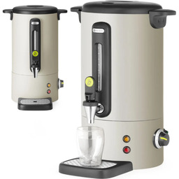 Warnik do wody grzanego wina z kranem tacką