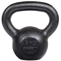 Hantla kettlebell żeliwna KZG 8 kg - HMS