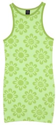 sukienka SANTA CRUZ - Strip Racer Dress Green