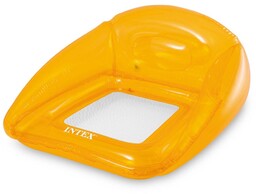 INTEX Materac fotel do pływania pomarańczowy 56802