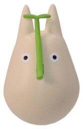 Figurka Ghibli - Small Totoro with Leaf Round