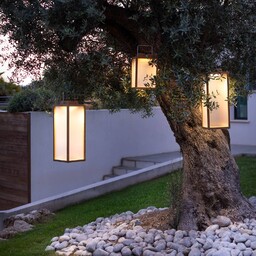 Les Jardins Latarnia solarna LED Tradition wykonana