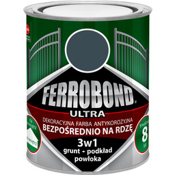 Farba antykorozyjna FERROBOND ULTRA mat grafit RAL 7015