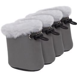 Petto Buty ocieplane dla psa Yuki szare