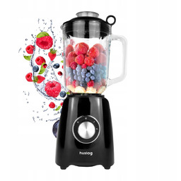 Blender Kielichowy Smoothie Do Koktajli Pojemnik 1500W Czarny