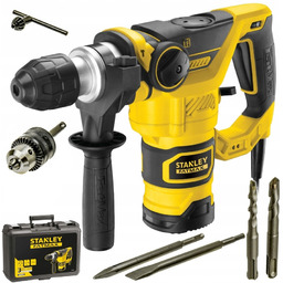 Młotowiertarka Sds-plus 1250W Stanley FME1250K Akcesoria Walizka