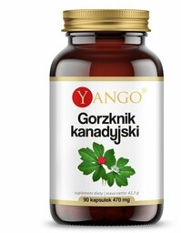 YANGO Gorzknik Kanadyjski 380 mg (90 kaps.)