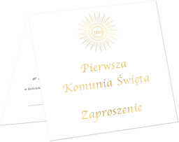 Zaproszenia na I Komunię Świętą - 6 szt.