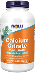 NOW Calcium Citrate Pure Powder 227g