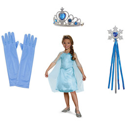 Kostium Elsa Frozen dla dziewczynki