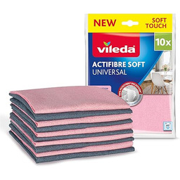 Vileda Ściereczka ACTIFIBRE Soft 10 szt. - czyści,