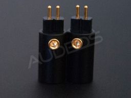 PLUSSOUND wtyki 2pin 0,78 mm cryo pozłacane (para)