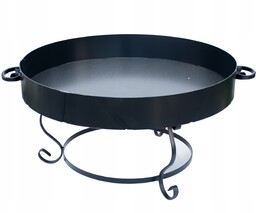 Palenisko Ogrodowe Stalowe Okrągłe 80 CM Na Ognisko