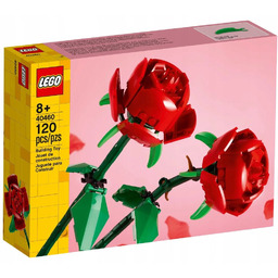 LEGO Kwiaty - Róże (40460) KLOCKI PREZENT